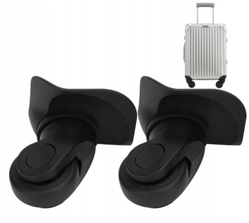 2X ПОВОРОТНЫЕ КОЛЕСА ДЛЯ ЧАСТИ ЧЕМОДАНА БАГАЖА
