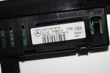 DISPLEJ ČIDEL PARKOVÁNÍ MERCEDES-BENZ E (W212) A0015424623 2.1L