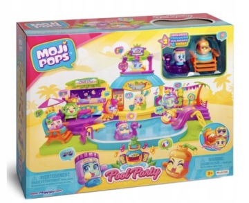 MOJIPOPS MOJI POOL PARTY IMPREZA NA BASENIE ZESTAW