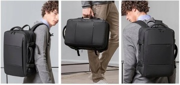 РАСШИРЯЕМАЯ ВМЕСТИМОСТЬ РУЧНОЙ БАГАЖИ РЮКЗАКА С USB-ПОРТОМ