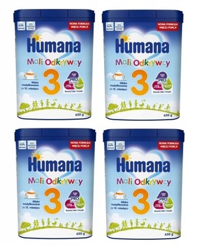 HUMANA 3 ПОСЛЕ 12 МЕСЯЦЕВ+ 4x650G САЛФЕТОК