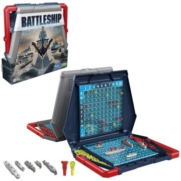 HASBRO F4527 GRA W STATKI BATTLESHIP WALIZKA PODDRÓŻNA STRATEGICZNA