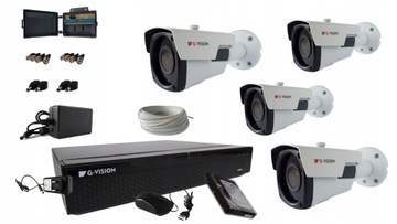 Zestaw monitoringu z podglądem Online 8Mpx + XVR