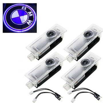 Projektor logo na drzwi samochodu LED LOGO PROJEKTOR BMW 4szt