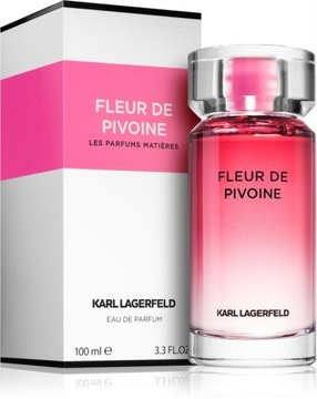 KARL LAGERFELD FLEUR DE PIVOINE WODA PERFUMOWANA 100ML DLA KOBIET