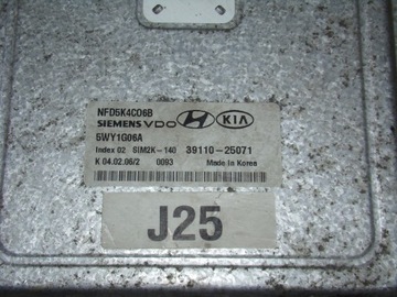 HYUNDAI OE 39110-25071