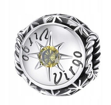 CHARMS ZAWIESZKA znak zodiaku PANNA S925