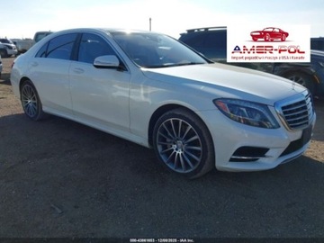 Mercedes Klasa S W222 2017 Mercedes-Benz Klasa S 550, 2017r., 4.7L 4.7 Benzyna 449KM