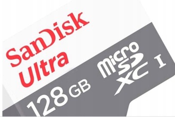 KARTA PAMIĘCI SANDISK ULTRA 128GB MICRO SD 100MB/s