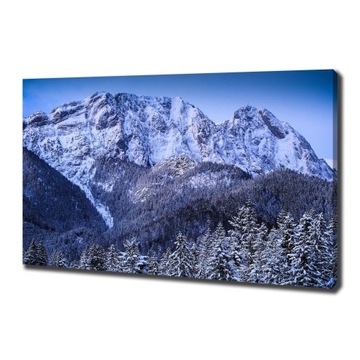 Foto obraz na płótnie Giewont Tatry 100x70 cm