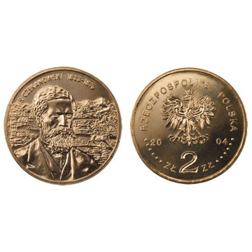 2 zł GN, Aleksander Czekanowski (1833-1876), 2004