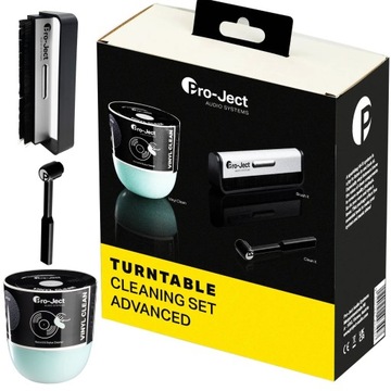 Pro-Ject Cleaning Set Advanced - Akcesoria do Gramofonu - ZESTAW PREZENTOWY