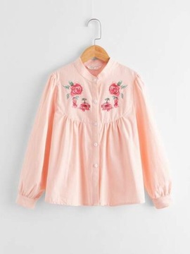 SHEIN KOSZULA Z PRINTEM KWIATY DZIECIĘCA 152 V3D