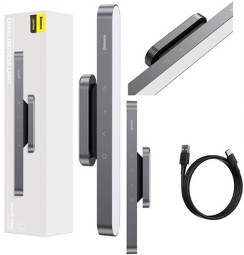 BASEUS MAGNETYCZNA LAMPKA BEZPRZEWODOWA LED POD SZAFKĘ AKUMULATOR + BAZA