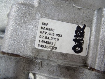РЕДУКТОР ТРАНСМИССИИ VW 2.0 TDI 4x4 0FV409053 2019