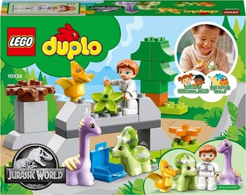 БЛОКИ LEGO DUPLO DINOSAURS 10938 ДЛЯ МАЛЬЧИКОВ И ДЕВОЧЕК В ПОДАРОК ​​НОВЫЙ