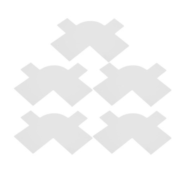 Карточка для укрепления линии роста волос, 5 шт. Универсальная, легкая в формате B7.