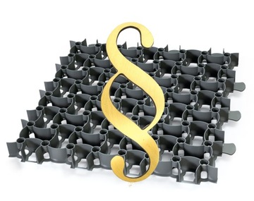 20 садовых парковочных решеток 50x50x4 см. СЕРТИФИКАТ.