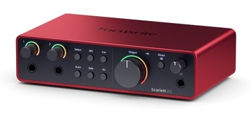 FOCUSRITE SCARLETT 2i2 4RD 4GEN + ПРОГРАММНОЕ ОБЕСПЕЧЕНИЕ