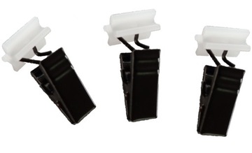 Металлическая ЛЯГУШКА с направляющей для SLIM ШТОРНОГО КАРДИНА