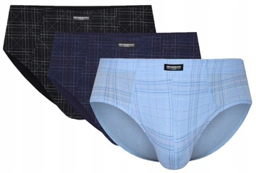 ТРУСЫ МУЖСКИЕ HENDERSON, ХЛОПОК 1446, 6 ПАКЕТ MIX PATTERNS L