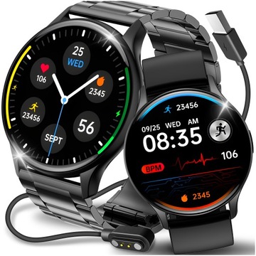 SMARTWATCH ZEGAREK EKRAN AMOLED WIELOFUNKCYJNY PL