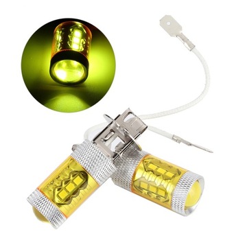 1 para 12-24 V 80 W H3 16SMD LED Żółte żarów