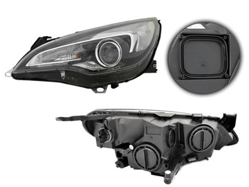 OPEL ASTRA J GTC CASCADA 2009- REFLEKTOR LAMPA LEW