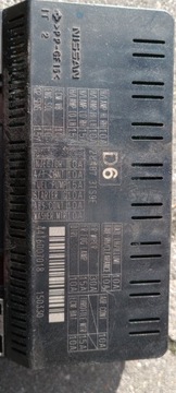 NISSAN MAXIMA USA A36 SKŘÍŇKA POJISTEK