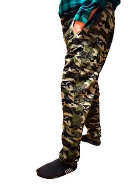 SPODNIE DRESOWE MĘSKIE MORO PAS 97-115 CM r. 3XL