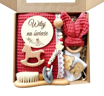 Gift Box Baby shower wafel prezent dla niemowlaka