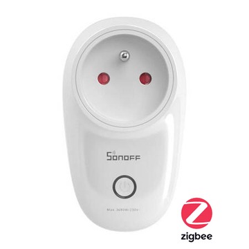 Inteligentne Gniazdko ZigBee Sonoff S26R2ZBTPE-FR (Typ E)