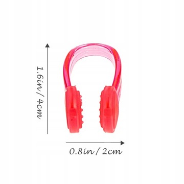 Детские пробки для носа с зажимом Major 4 шт.