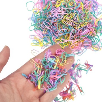 МАЛЕНЬКИЕ РЕЗИНКИ ДЛЯ ИЗГОТОВЛЕНИЯ МОСТИКОВ, СИЛИКОН, 1000 шт.