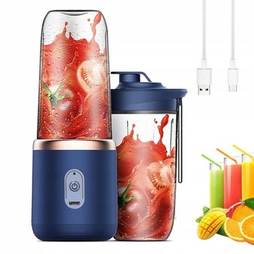 BEZPRZEWODOWY MINI BLENDER PRZENOŚNA SOKOWIRÓWKA