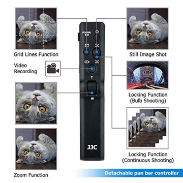 Штатив JJC VCT-VPR1 с дистанционным управлением для Sony FDR AX53 AX43 AX100 AX700 H