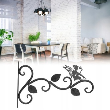 МЕТАЛЛИЧЕСКИЙ КРЮК-РУЧКА ЦВЕТОЧНЫЙ ГОРШОК