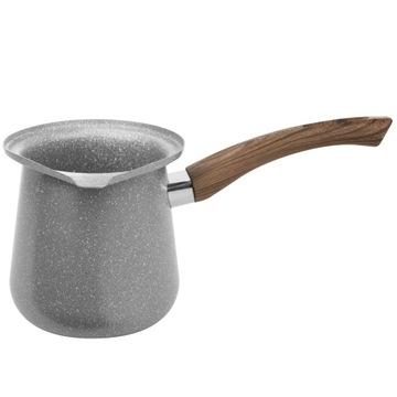 TYGIELEK DO KAWY PO TURECKU RONDEL GRANITOWY STAL WĘGLOWA 1,1L