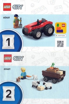 LEGO INSTRUKCJA PAPIEROWA z zestawu CITY 60461 (60g)