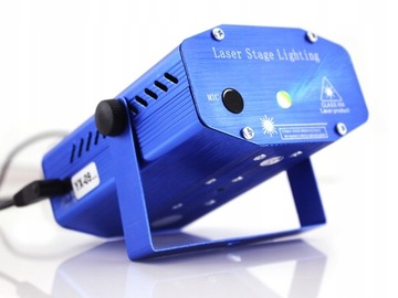 Światło dyskotekowe lasery animacyjne star shower