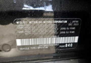 Mitsubishi Outlander III 2024 Mitsubishi Outlander Auta z USA - Zapytaj o wiecej ofert 2.0 Benzyna, zdjęcie 3