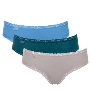 3 x Majtki damskie sloggi 24/7 Weekend Hipster C3P 0042