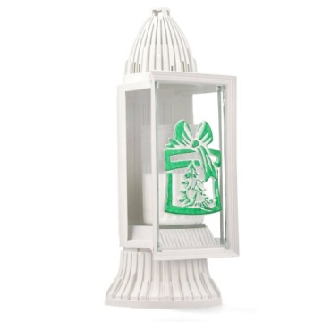 Znicz kapliczka biała Prezent 29cm