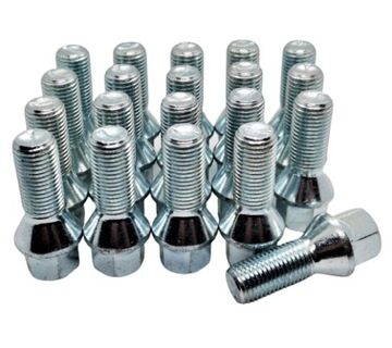 Niemieckie śruby 14x1,25 27 stożek BMW F10 F30 F01 G20 G30 Alcar Ocynk
