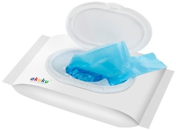 AKUKU СУМКИ ДЛЯ ПОДГЛЕННИКОВ АРОМАТИЧЕСКИЕ 4 УПАКОВКИ 400 шт.