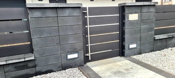 Алюминиевая калитка 1м х 1,5м