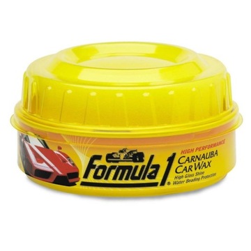 FORMULA 1 Carnauba Car Wax - twardy wosk z gąbką
