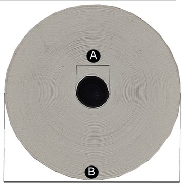 РУЛОН ТЕРМОБУМАГИ 57мм х 100м
