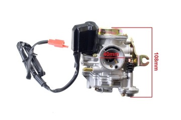 КАРБЮРАТОР GY6-100 СКУТЕР 4T ROMET ФРЕЗЕР KEEWAY KINGW