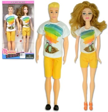 НАБОР «КУКЛА С БОЙФРЕНДОМ» МАЛЬЧИК И ДЕВОЧКА
